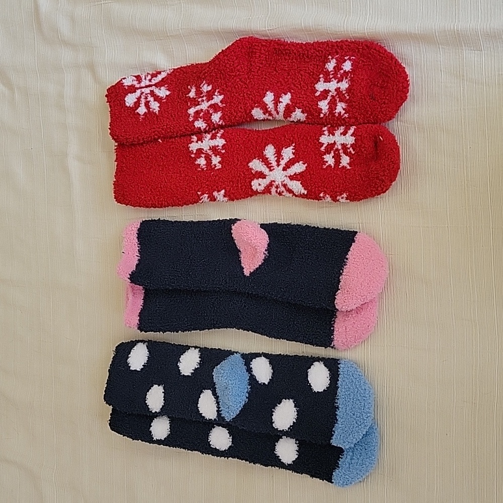 3 Pairs Ultra Soft Plush Cozy Socks